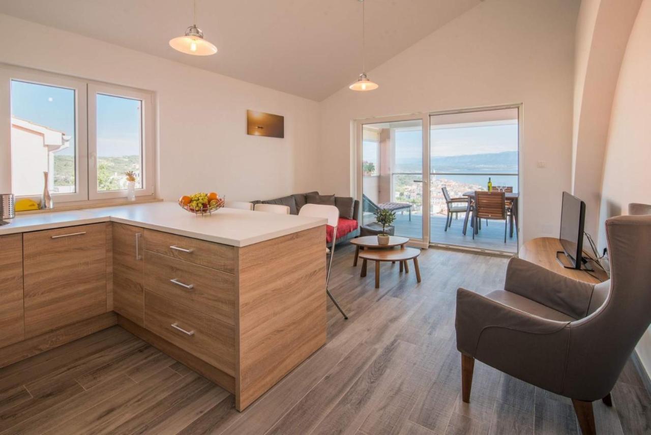 Apartman Zoe Vrbnik Екстериор снимка